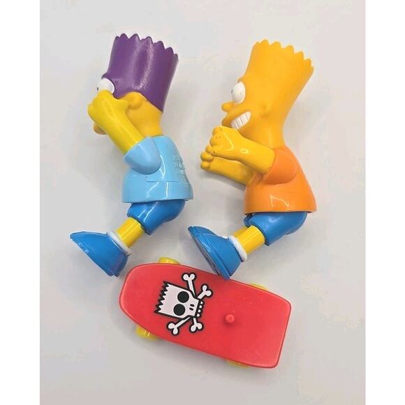 1990 The Simpsons 20th Centry Fox Consumer Products Figurines Set Of 7 Sku 323 - Picture 8 of 16
